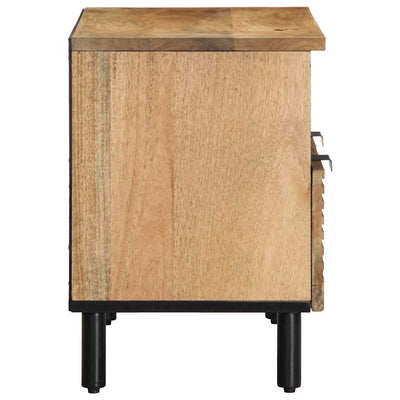 TV Kaappi Ruskea 70x33x46 cm Massiivipuu Mango
