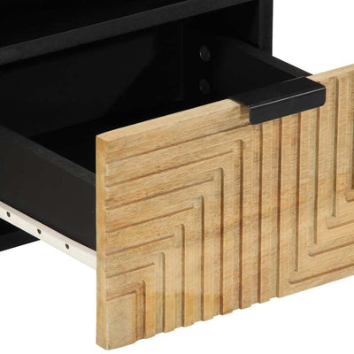 Ruskea tv kaappi Dor 70x33x46cm (massiivipuu mango)