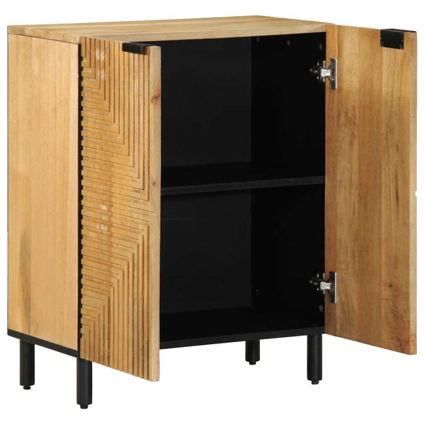 Senkki Ruskea 60x33x75 cm Massiivipuu Mango