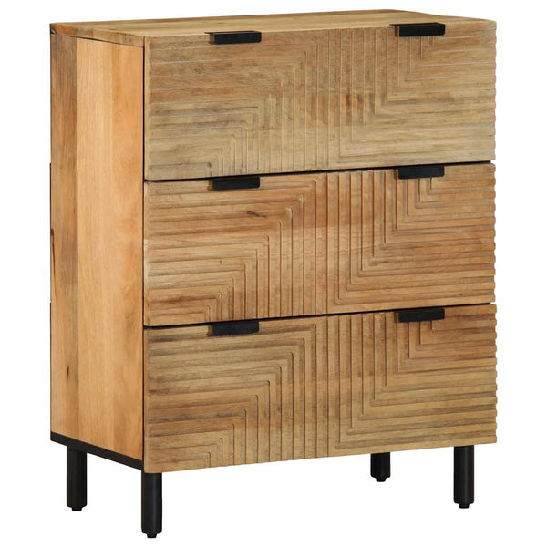 Senkki Ruskea 60x33x75 cm Massiivipuu Mango