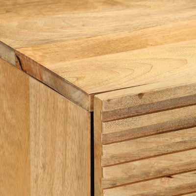 Ruskea yöpöytäkaappi Ginno 50x33x60cm (massiivipuu mango)