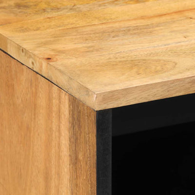 Ruskea yöpöytäkaappi Santis 50x33x60cm (massiivipuu mango)