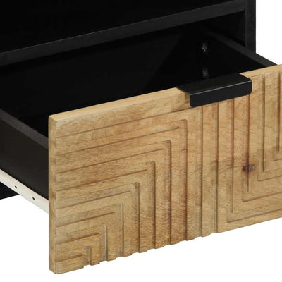 Ruskea sohvapöytä Destiney 80x54x40cm (massiivipuu mango)