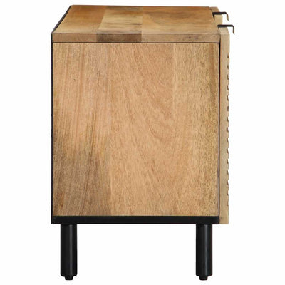 TV Kaappi Ruskea 105x33x46 cm Massiivipuu Mango