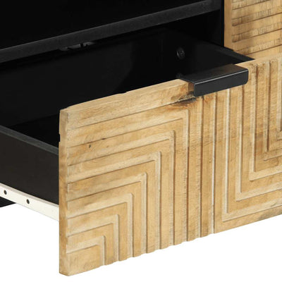 TV Kaappi Ruskea 105x33x46 cm Massiivipuu Mango