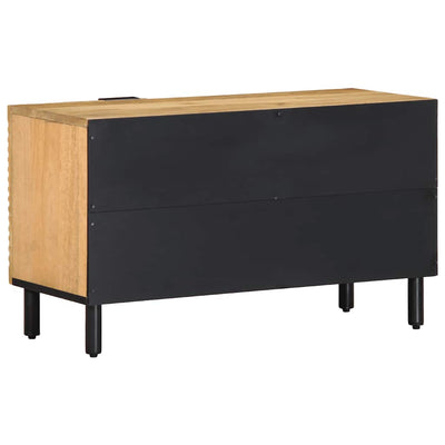 TV Kaappi Ruskea 80x31,5x46 cm Massiivipuu Mango