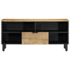 TV-kaappi Ruskea 100x33x46 cm Massiivipuu Mango