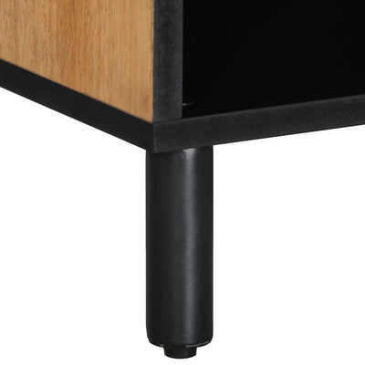 TV-kaappi Ruskea 100x33x46 cm Massiivipuu Mango