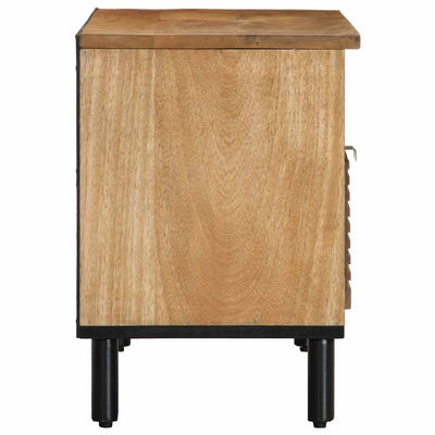 TV Kaappi Ruskea 80x33x46 cm Massiivipuu Mango