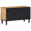 TV Kaappi Ruskea 80x33x46 cm Massiivipuu Mango