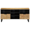 TV-kaappi Ruskea 100x33x46 cm Massiivipuu Mango