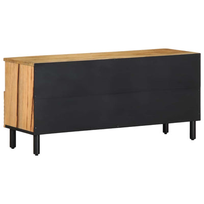 TV-kaappi Ruskea 100x33x46 cm Massiivipuu Mango