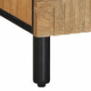 TV-kaappi Ruskea 100x33x46 cm Massiivipuu Mango