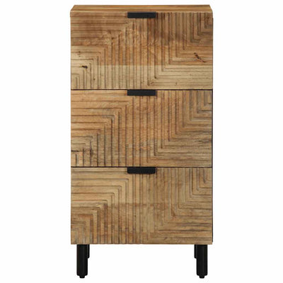 Senkki Ruskea 40x33x75 cm Massiivipuu Mango