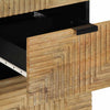 Senkki Ruskea 40x33x75 cm Massiivipuu Mango