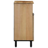 Senkki Ruskea 60x33x75 cm Massiivipuu Mango