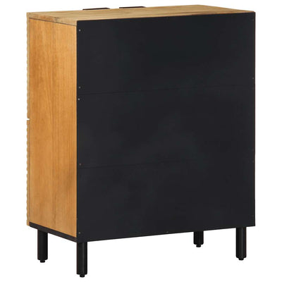 Senkki Ruskea 60x33x75 cm Massiivipuu Mango