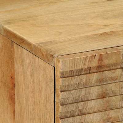 Senkki Ruskea 60x33x75 cm Massiivipuu Mango