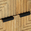 Senkki Ruskea 60x33x75 cm Massiivipuu Mango