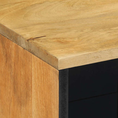 Senkki Ruskea 80x33x75 cm Massiivipuu Mango