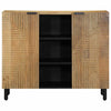 Senkki Ruskea 90x33x75 cm Massiivipuu Mango