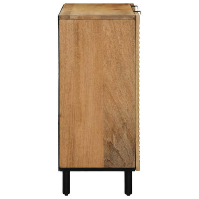 Senkki Ruskea 90x33x75 cm Massiivipuu Mango