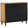 Senkki Ruskea 90x33x75 cm Massiivipuu Mango