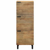 Highboard Ruskea 40x33x110 cm Massiivipuu Mango