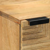 Highboard Ruskea 40x33x110 cm Massiivipuu Mango