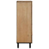 Highboard Ruskea 60x33x100 cm Massiivipuu Mango