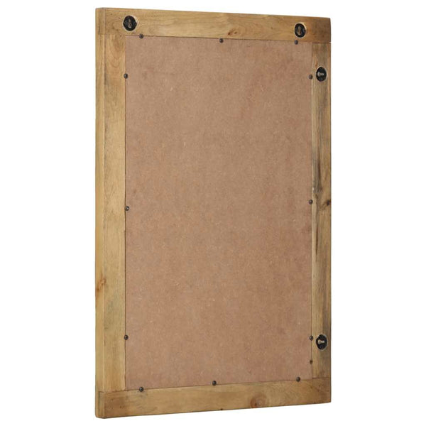 Kylpyhuonepeili Ruskea 50x70x3 cm Massiivipuu Mango