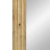 Kylpyhuonepeili Ruskea 50x70x3 cm Massiivipuu Mango