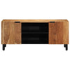 TV-taso 105x33x46 cm täyspuusta akaasiapuusta