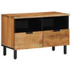 TV-taso 70x33x46 cm massiivipuusta akaasiapuu
