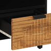 TV-taso 70x33x46 cm massiivipuusta akaasiapuu