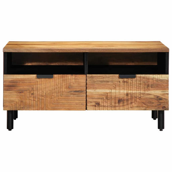 Sohvapöytä Brown 80 x 54 x 40 cm Tiheä akasiapuu