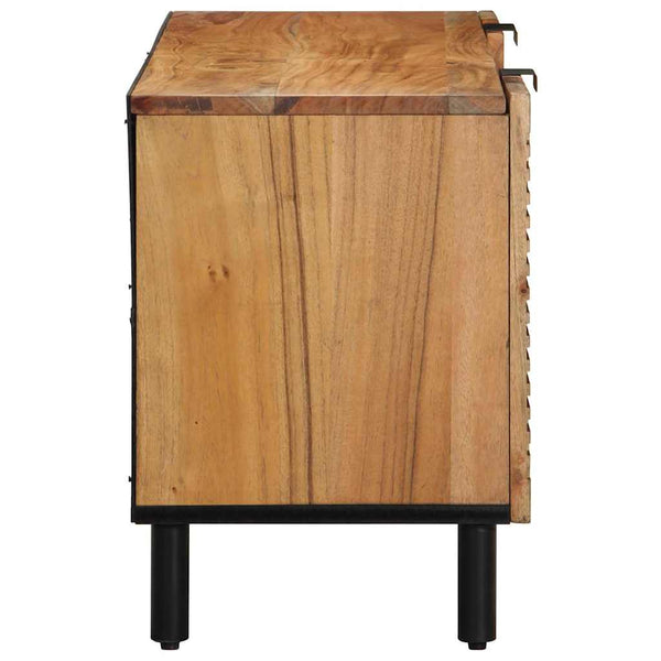 TV-kaappi Solid Acacia Wood 105 x 33 x 46 cm Tiheä akasiapuu
