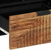 TV-kaappi Solid Acacia Wood 100 x 33 x 46 cm Tiheä akasiapuu