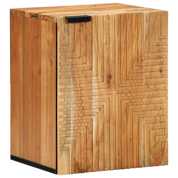 Kylpyhuoneen ripustettava kaappi Ruskea 38 x 33 x 48 cm