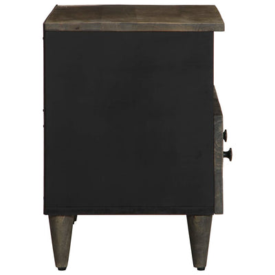 Vaaleanharmaa tv-kaappi Martinian 70x33,5x46cm (massiivipuu mango)