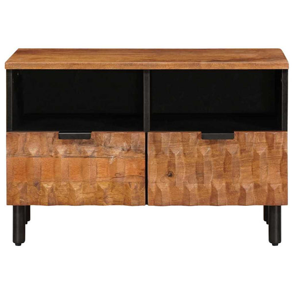 TV-kaappi Akasiapuun ruskea viimeistely 70 x 33 x 46 cm