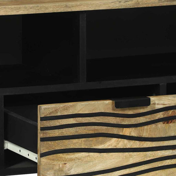 Mangopuu TV-kaappi ruskea 105 x 33 x 46 cm