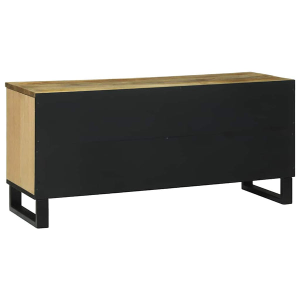 Mangopuu TV-kaappi ruskea 105 x 33 x 46 cm