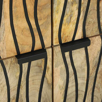 Sivupöytä Ruskea 60 x 33 x 75 cm täysi mangopuu