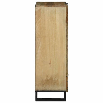 Highboard Ruskea 60 x 33 x 100 cm täysi mangopuu