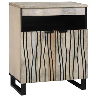 Media-säilytyskaapit ja hyllyt Valkoinen ja musta