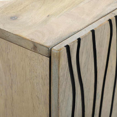 Media-säilytyskaapit ja hyllyt Valkoinen ja musta