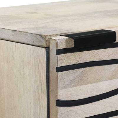 Media-säilytyskaapit ja hyllyt Valkoinen ja musta