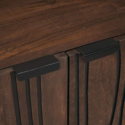 Sivupöytä Ruskea 60 x 33.5 x 75 cm Täysi Mangopuu