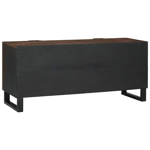 TV-kaappi mangopuusta ruskea 105 x 33 x 46 cm